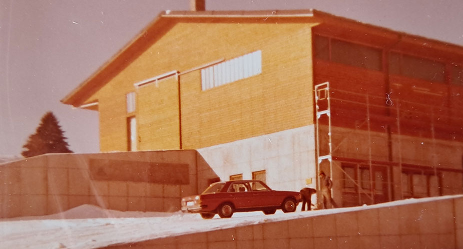 Hallenbau in Meßstetten Gotthilf Eppler Holzbau